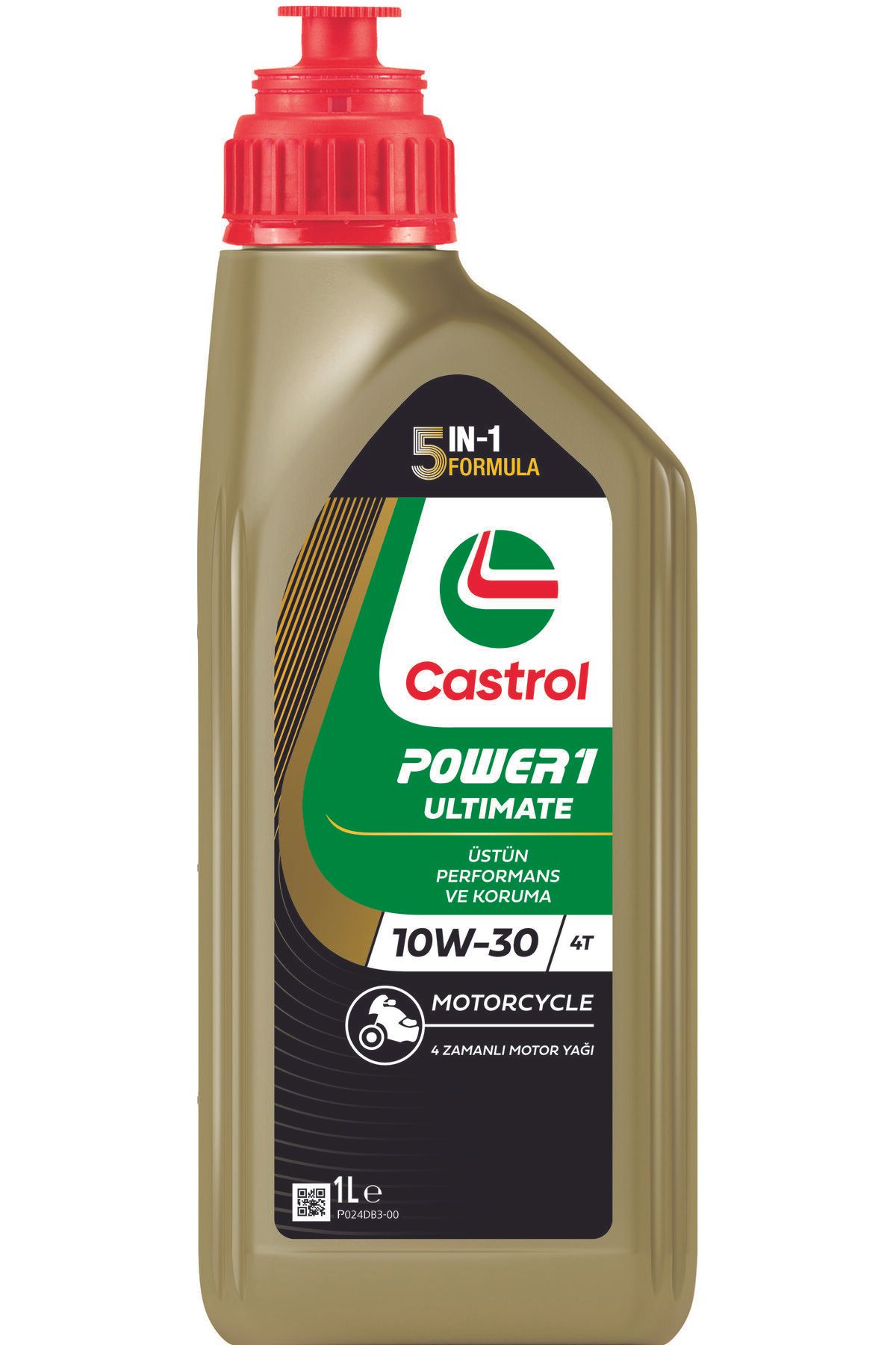 CASTROL POWER 1 ULTIMATE 4T 10W-30 1 LİTRE MOTORSİKLET YAĞI