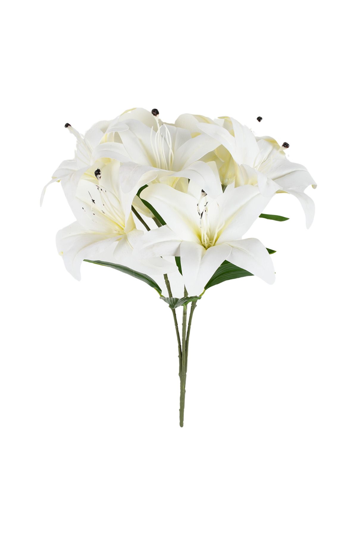 Leona Dekoratif Ürünler NINE LILIUM YAPAY CICEK BEYAZ