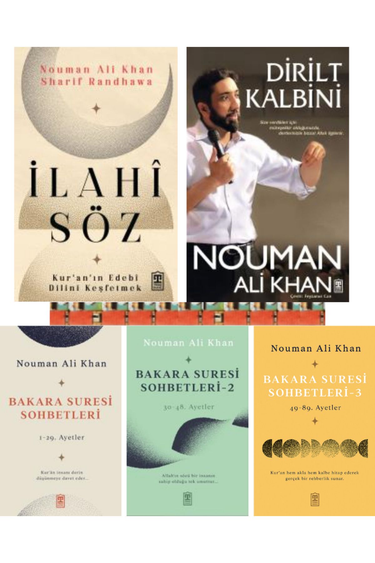 Timaş Yayınları İlahi Söz, Dirilt Kalbini Bakara Suresi Sohbetleri-1.2.3 (5kitap)