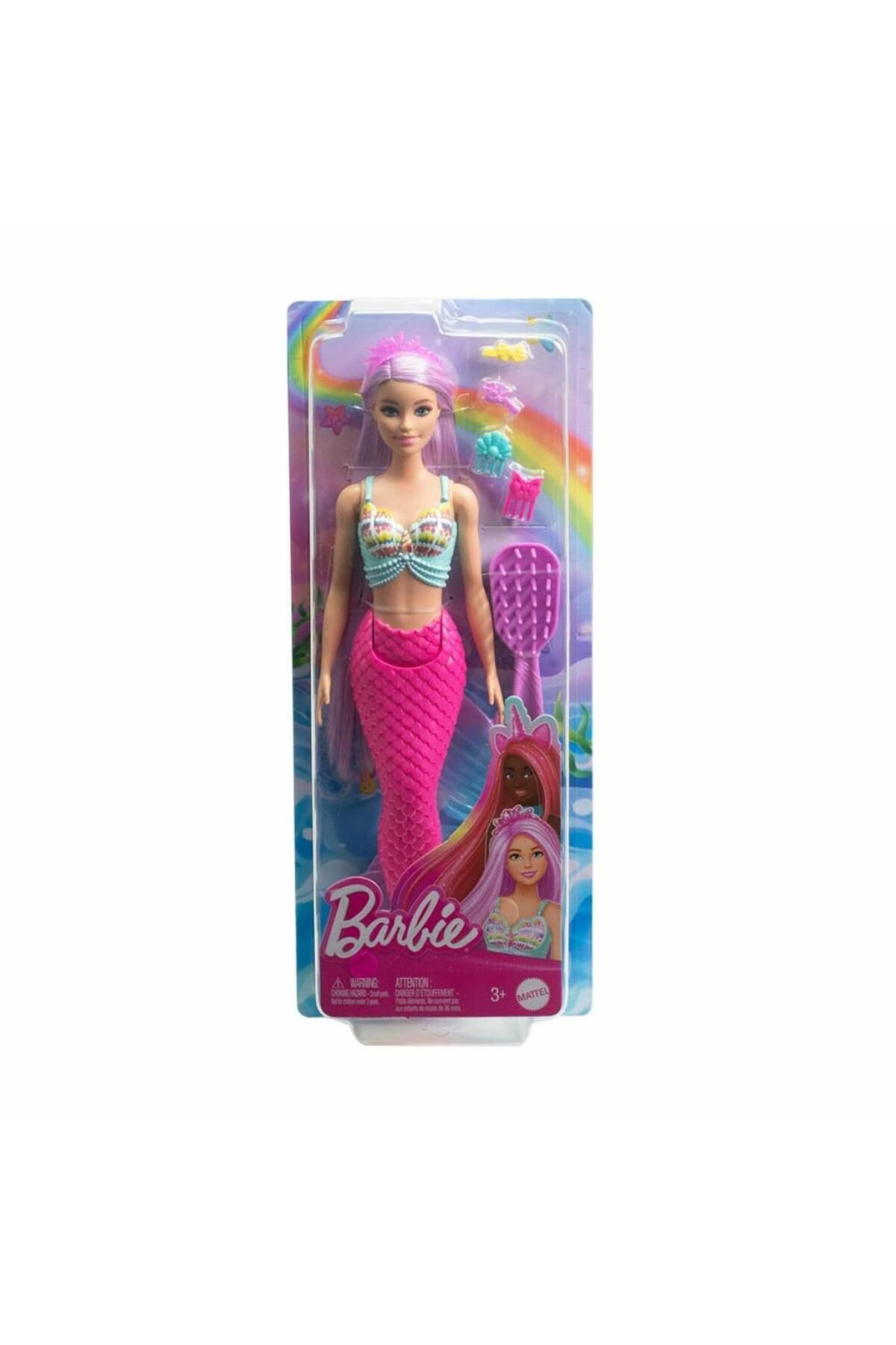 MR RZN STORE HRR00 Barbie Uzun Saçlı Muhteşem Deniz Kızı