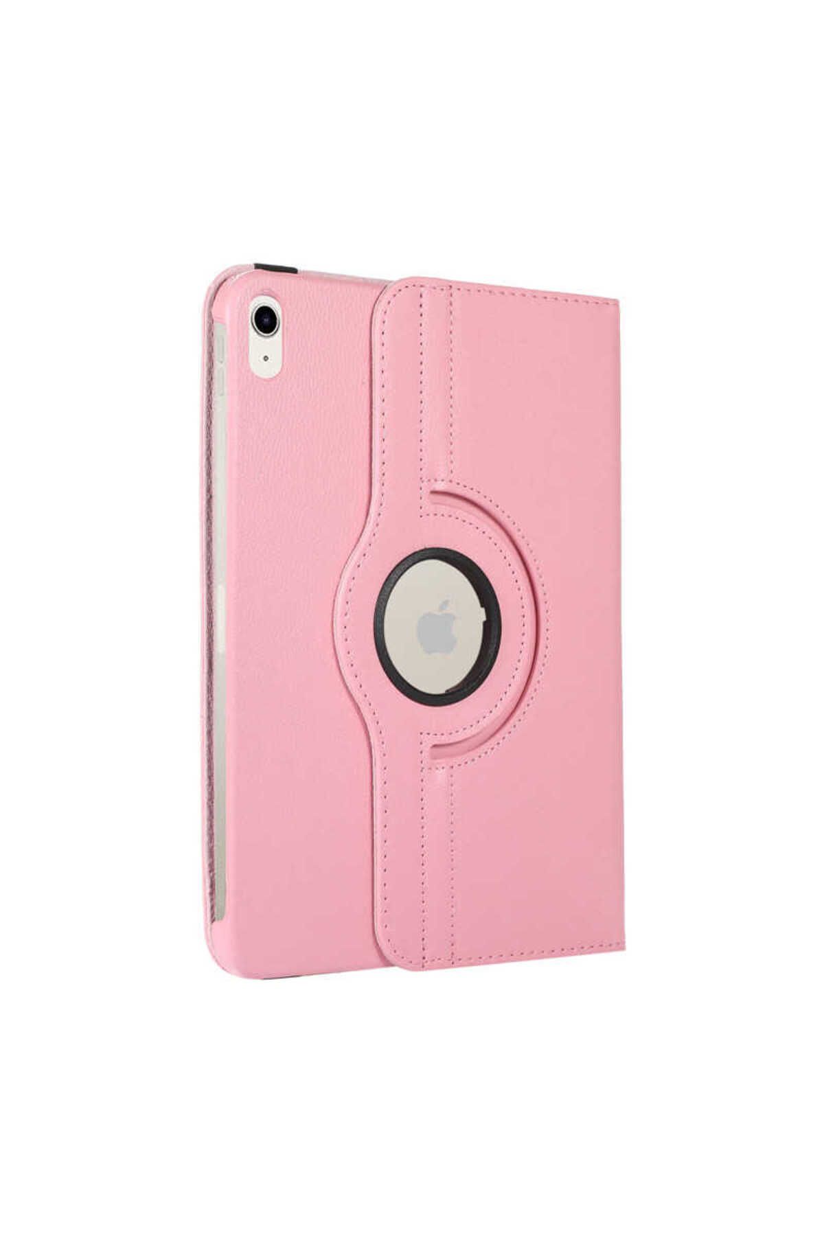 YTSGLOBAL iPad 11.Nesil 2025 YTSG Dönebilen Standlı Kılıf - Pembe