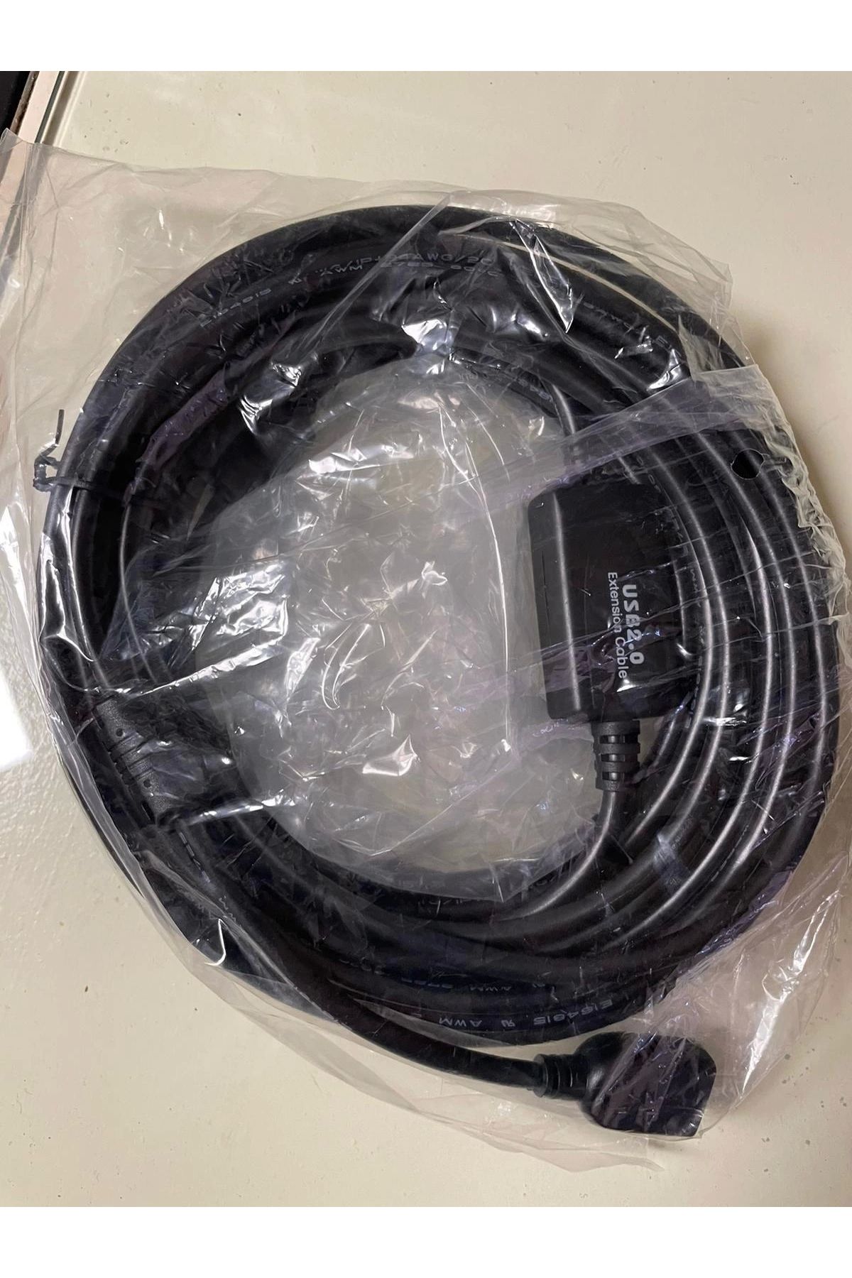 İnnMerry USB 2.0 SİYAH CHİPSET 10 METRE USB UZATMA KABLOSU (5047)