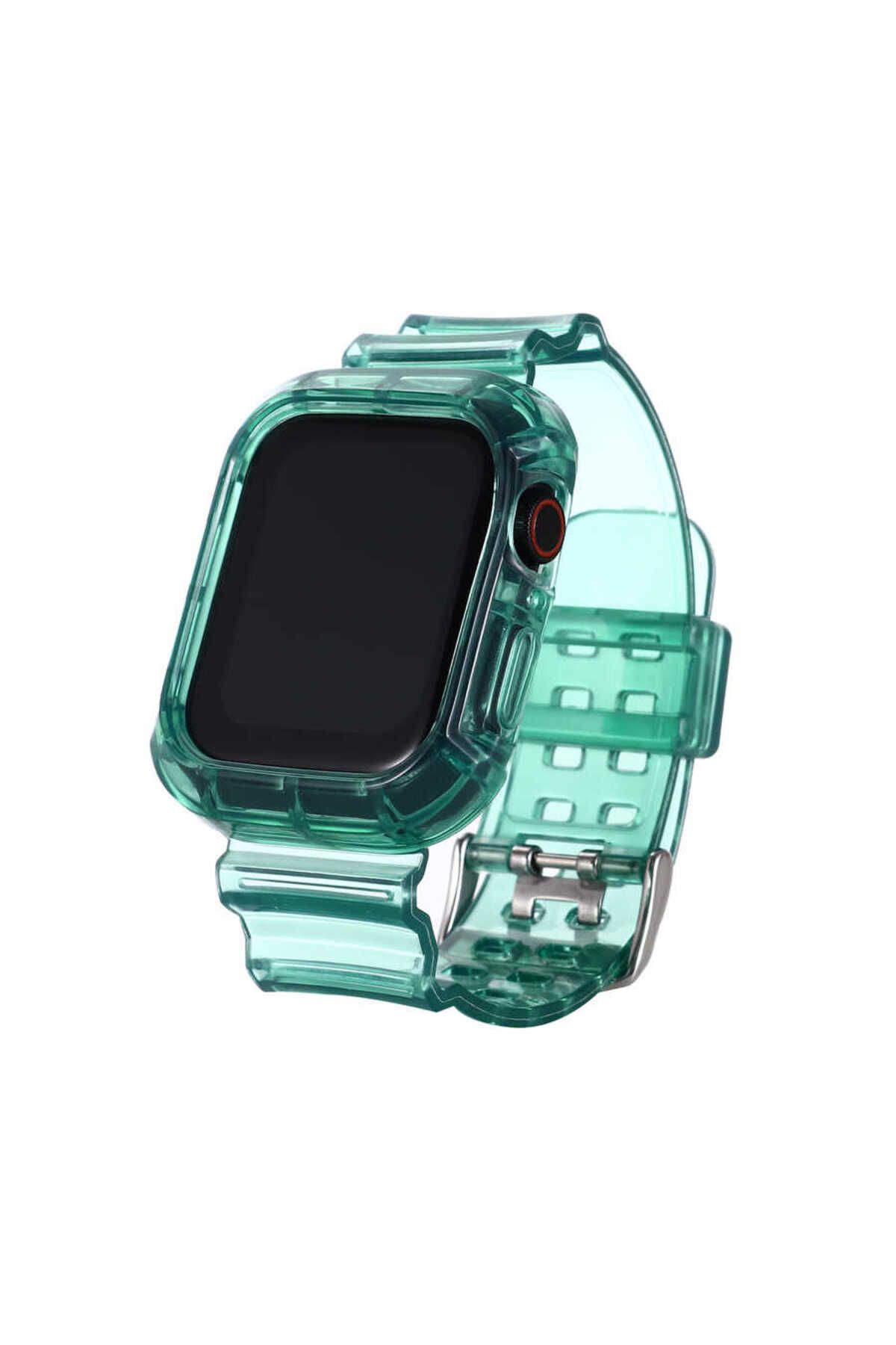 YTSGLOBAL Watch 44mm KRD-27 Uyumlu YTSG Kordon-Yeşil