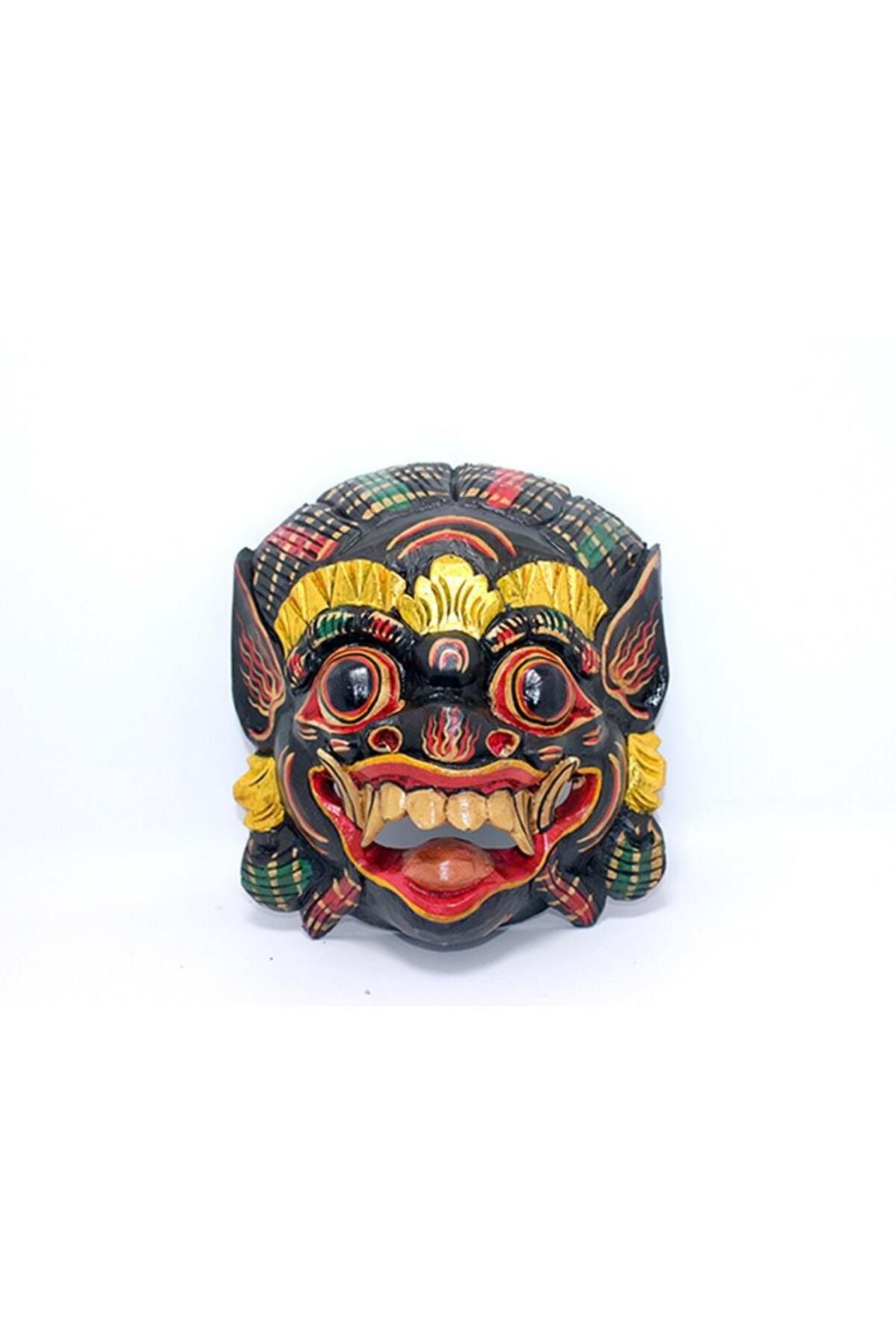 Serero Duvara Asmalı Renkli Maske 22 Cm