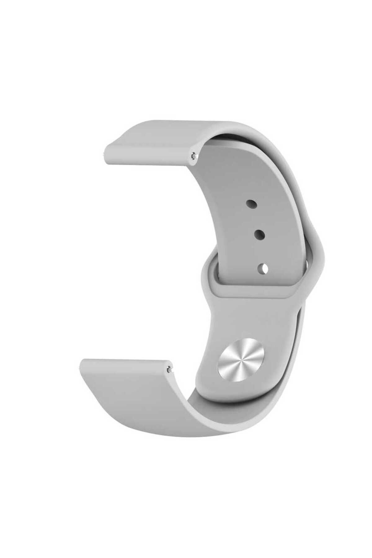 YTSGLOBAL Huawei GT2 42mm KRD-11 20mm Uyumlu YTSG Kordon-Gri