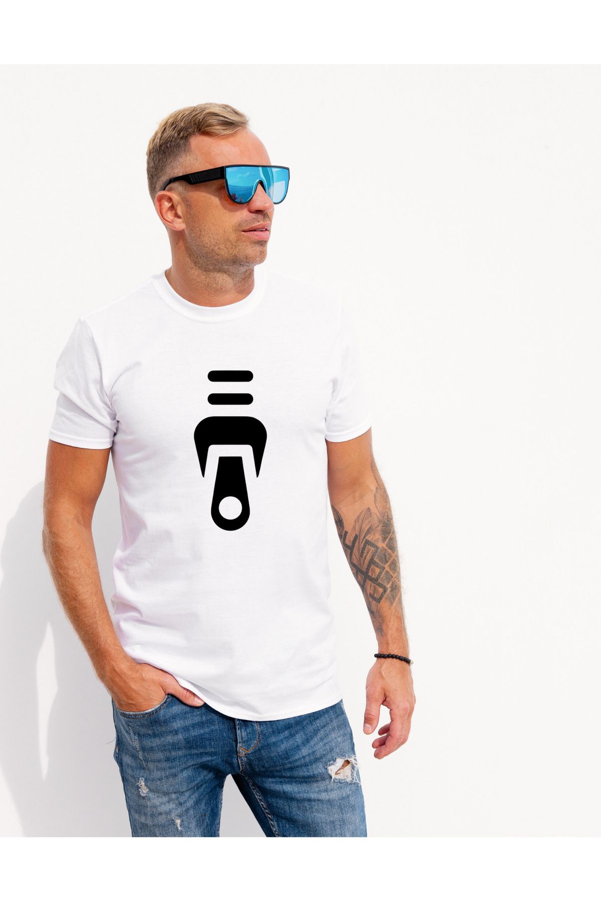 EZEBRAND BASİC UNİSEX BASKILI THSHIRT