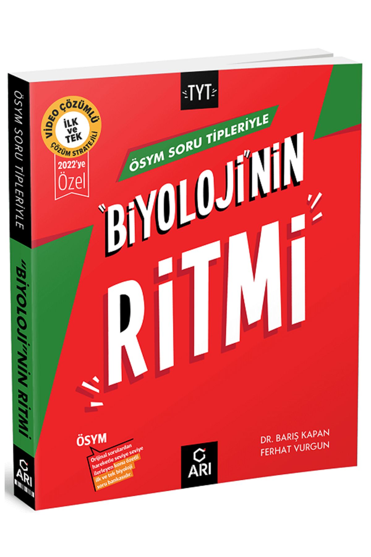 Altınpost Yayınları YKS TYT Biyolojinin Ritmi Soru Bankası Çözümlü