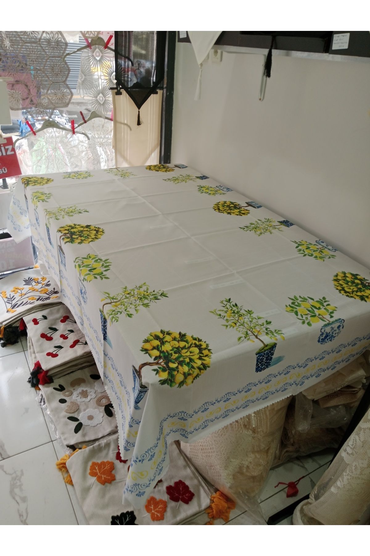 Elisam Leke Tutmaz Dertsiz (limon Ağaçlı Desenli)