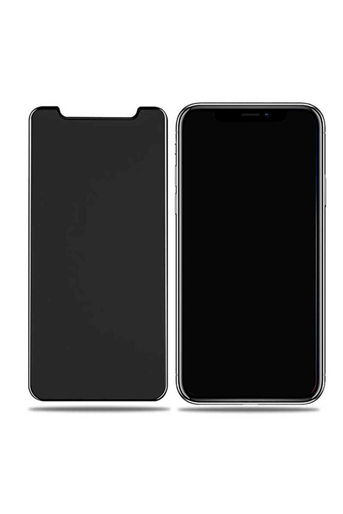 YTSGLOBAL iPhone XR 6.1 Uyumlu YTSG Rika Premium Privacy Temperli Cam Ekran Koruyucu
