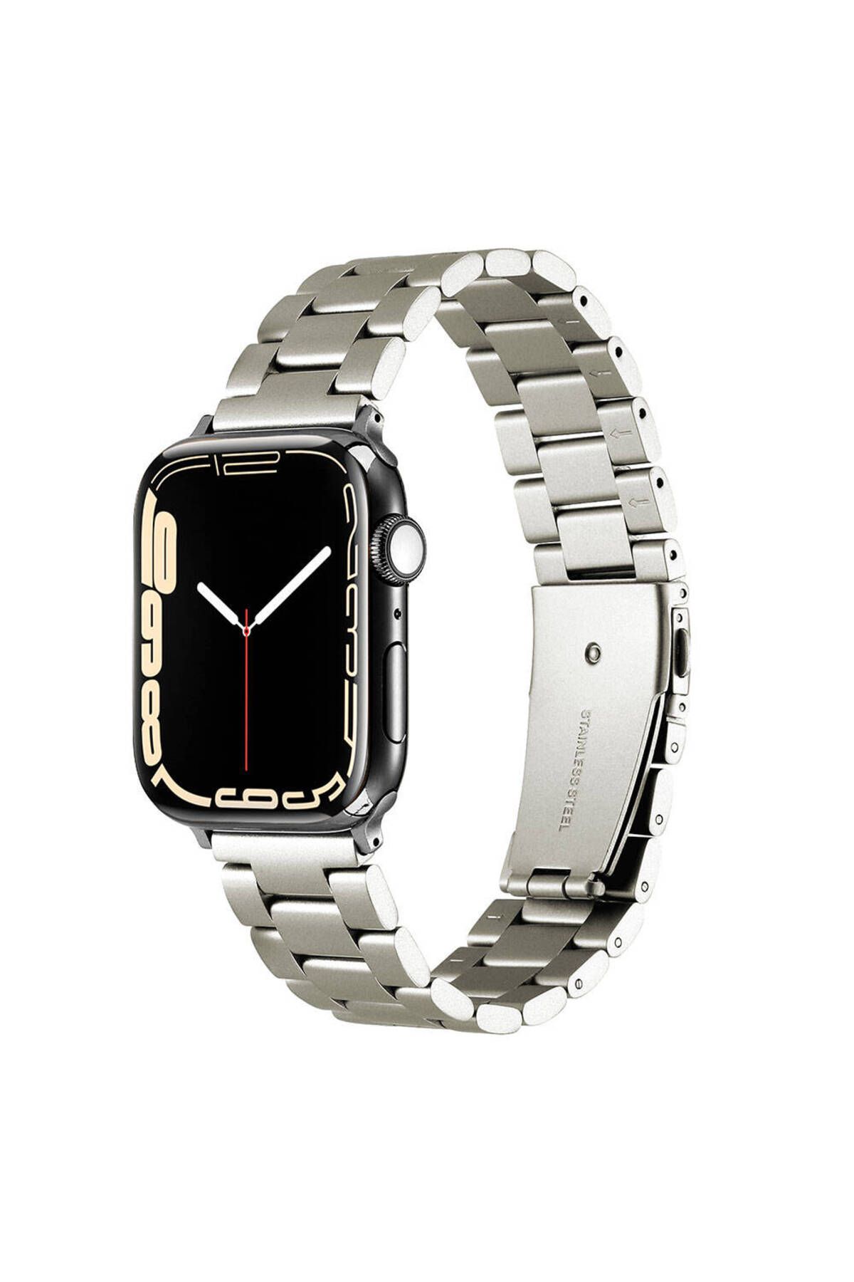 YTSGLOBAL Watch 42mm Uyumlu KRD-93 Metal YTSG Kordon-Titanyum