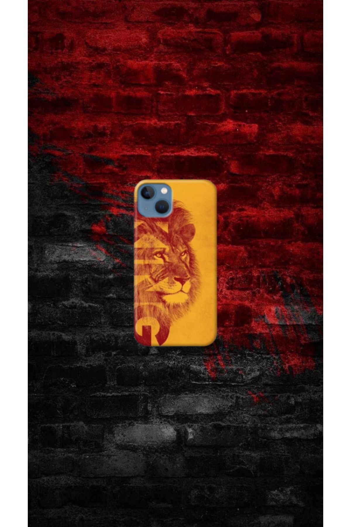 cover shopp Aslan Desenli Renkli Tasarımı-4 IP 15