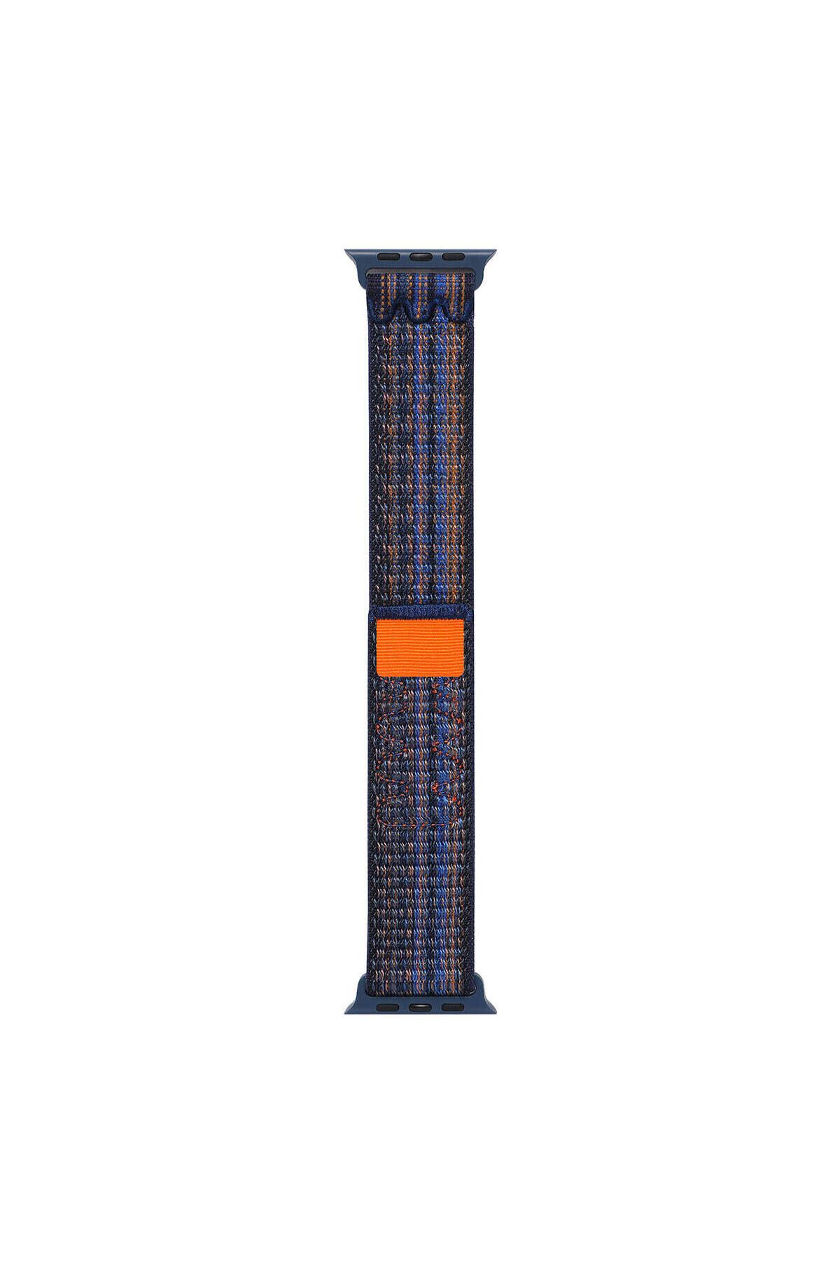 YTSGLOBAL Watch 40mm Uyumlu KRD-91 Hasır Kordon Strap Kayış YTSG- Mavi