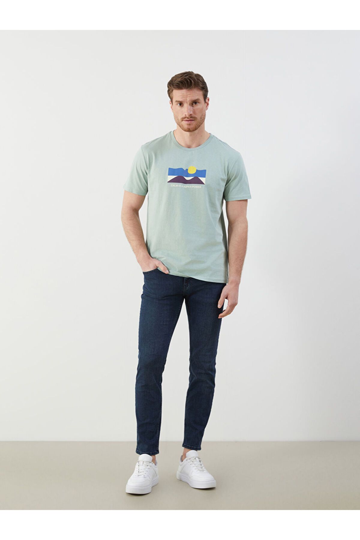 LC Waikiki LCW Jeans Indigo Slim Fit Erkek Pantolon S5O553Z8NVY25