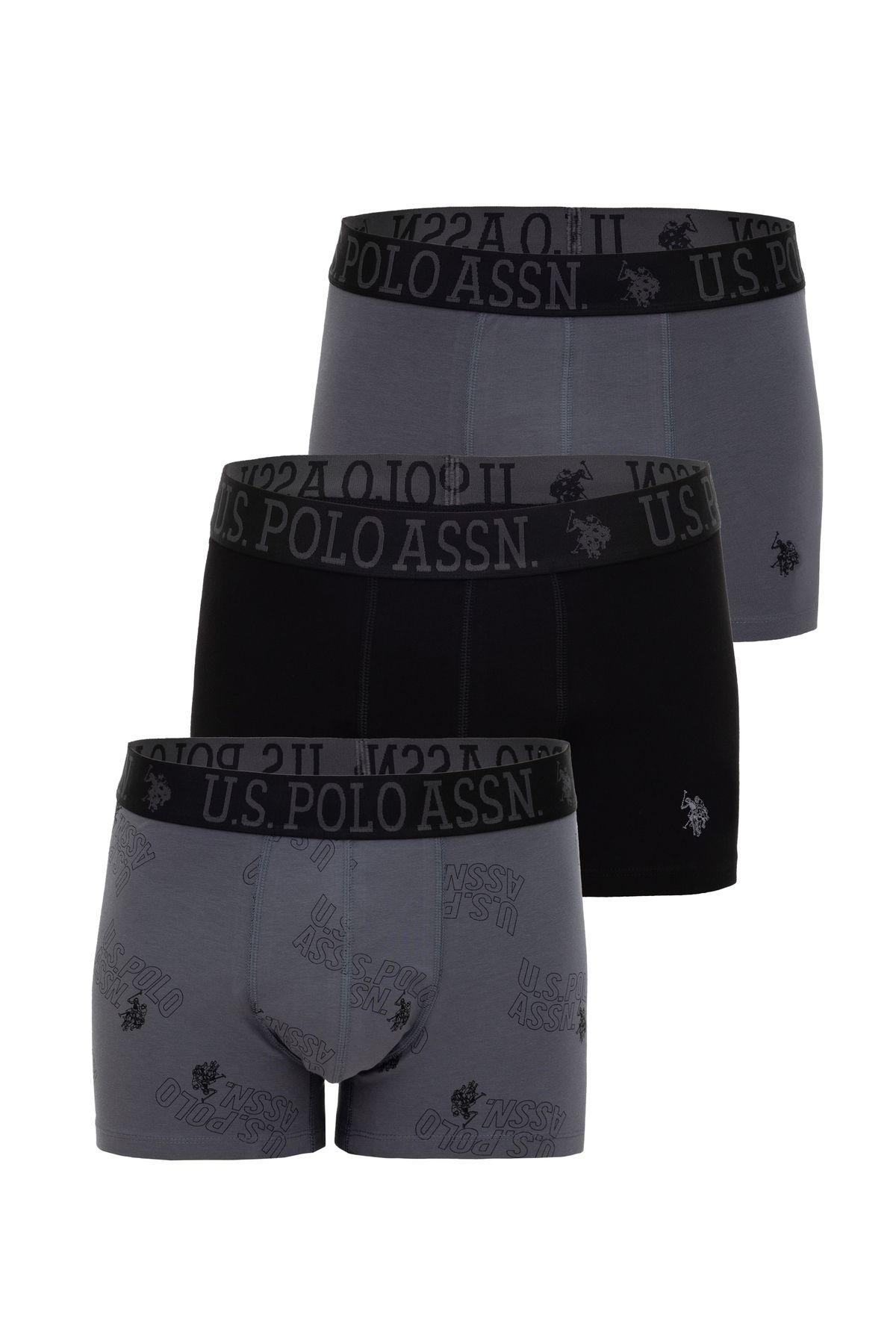 U.S. Polo Assn. Erkek Antrasit İç Giyim Alt 50310665-VR006