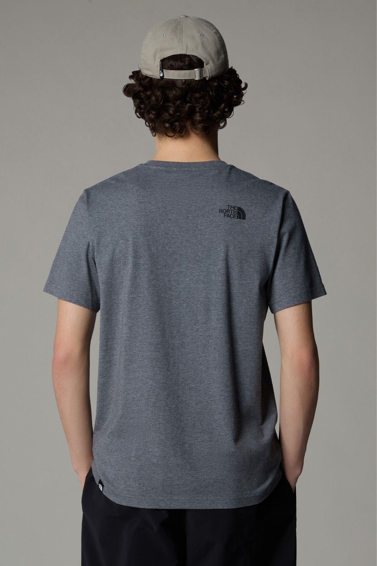 THE NORTH FACE-Ανδρικό μπλουζάκι M S/S Simple Dome Tee 3