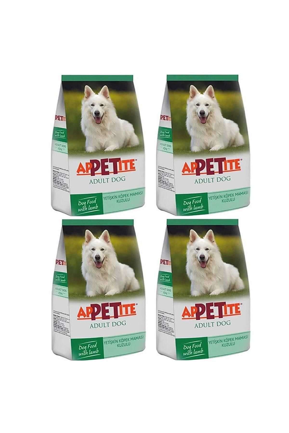 Appetite Kuzulu Yetiskin Köpek Mamasi 3kg*4 Adet