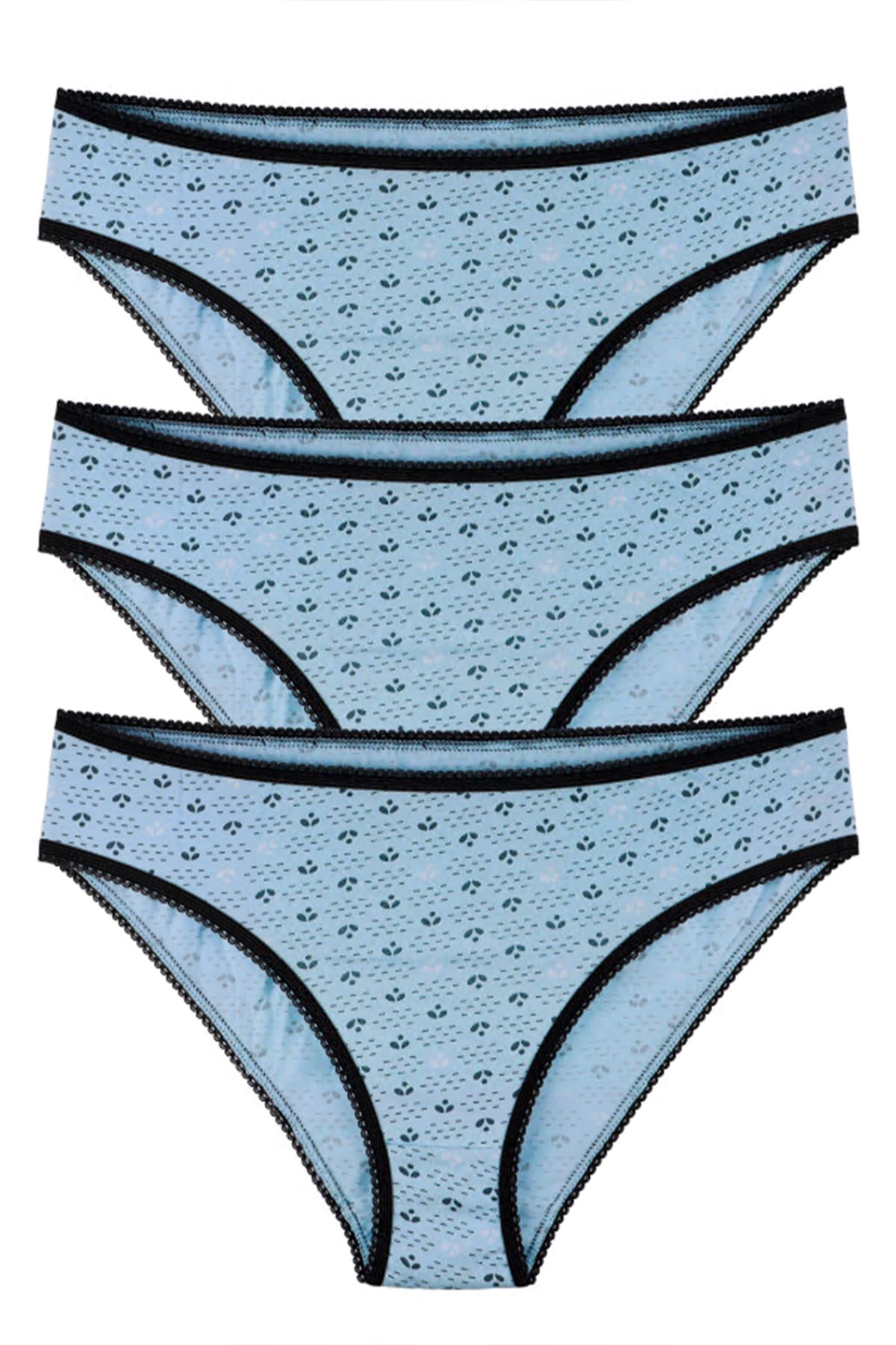 ALATURKA İÇ GİYİM Alaturka Kadın Slip 3 lü Külot Set
