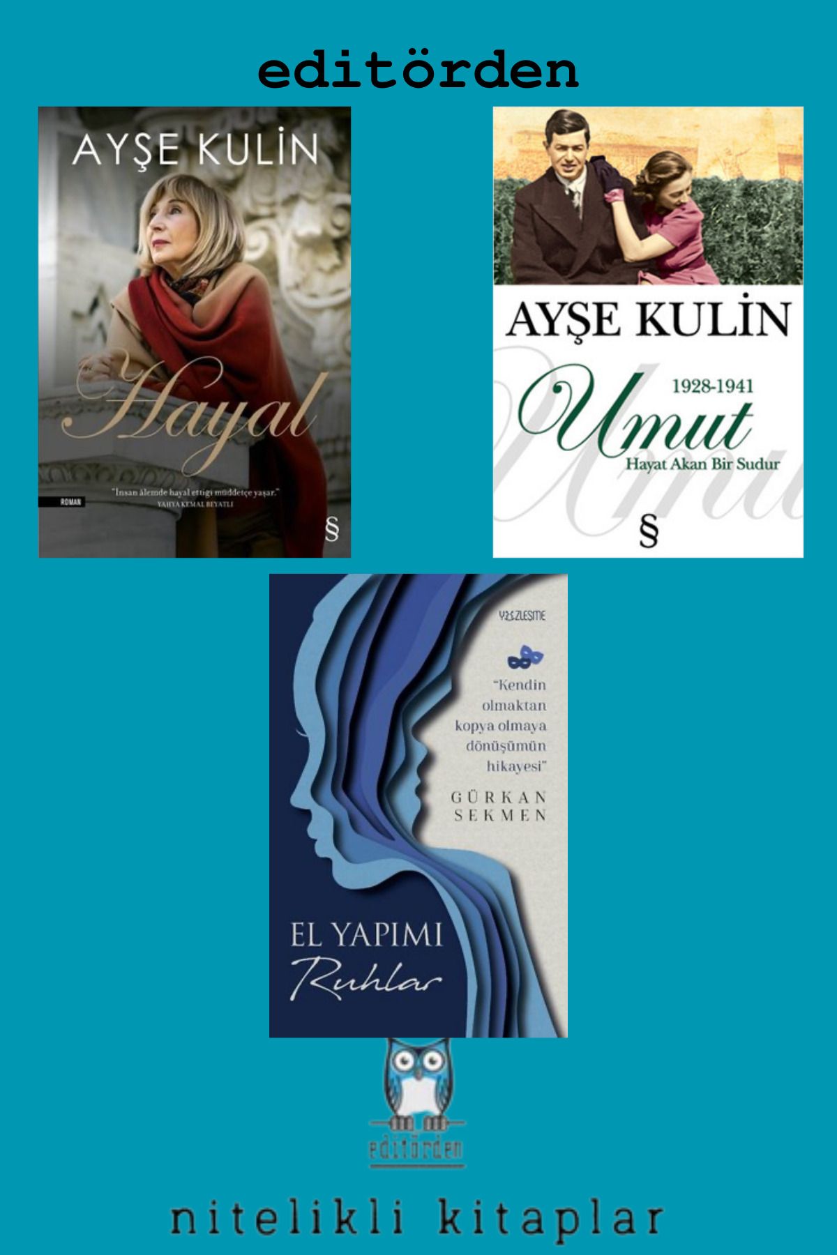 Yüzleşme Yayınları Umut - Hayal - El Yapımı Ruhlar / Gürkan Sekmen