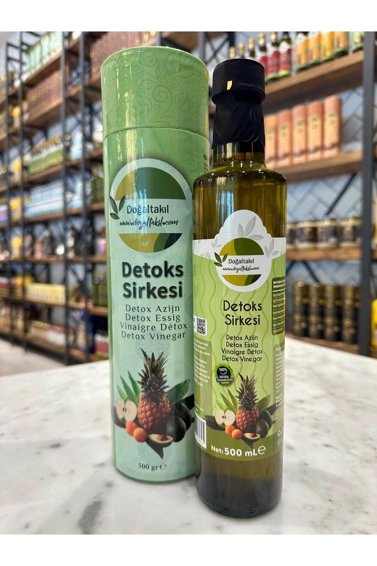 Doğaltakıl Detoks Sirkesi (Doğal Fermente 500ml)