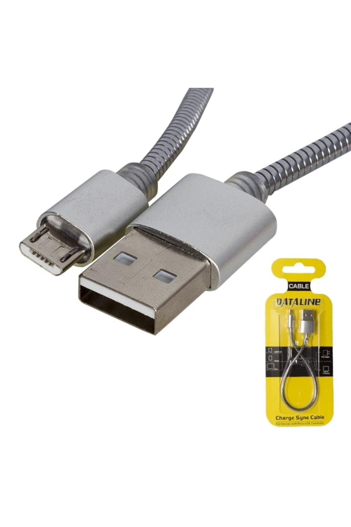 İnnMerry DATALINE  SERİSİ ÖRGÜLÜ KISA DATA*ŞARJ KABLOSU (5047) Uyumlu