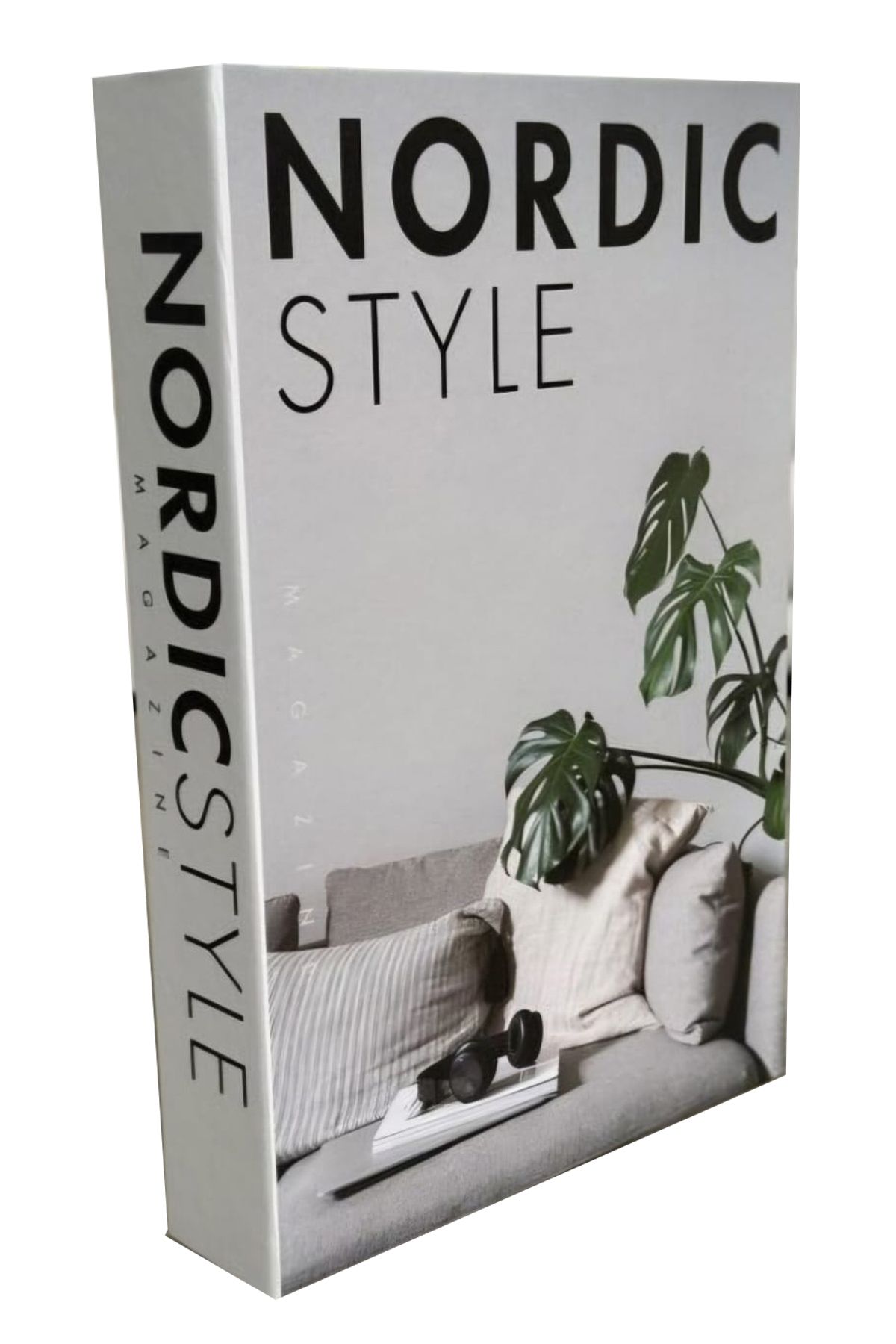 BSEYSTORE 2025-690 NORDIC STYLE Dekoratif Kitap Kutusu