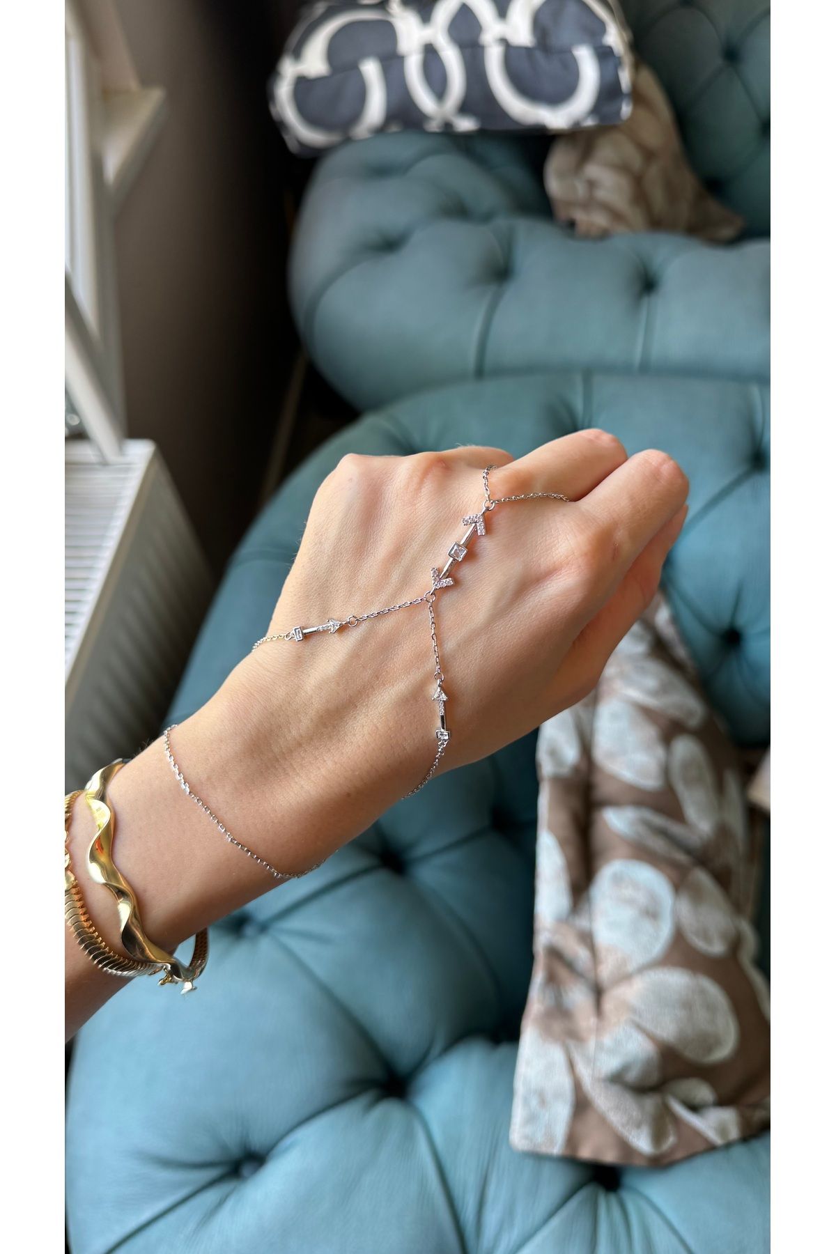 Mia Accessorize Silver Ok Model Şahmeran