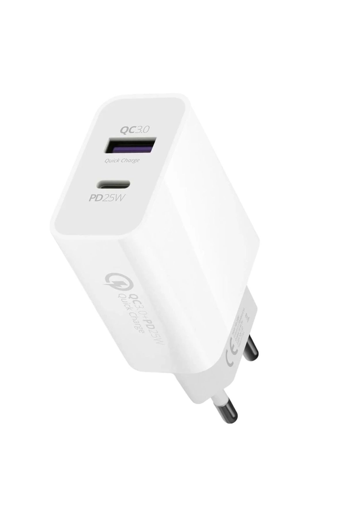 İnnMerry USB 3.0 / TYPE-C 25W 3.0A HIZLI ŞARJ ALETİ BAŞLIĞI PD25W (5047)