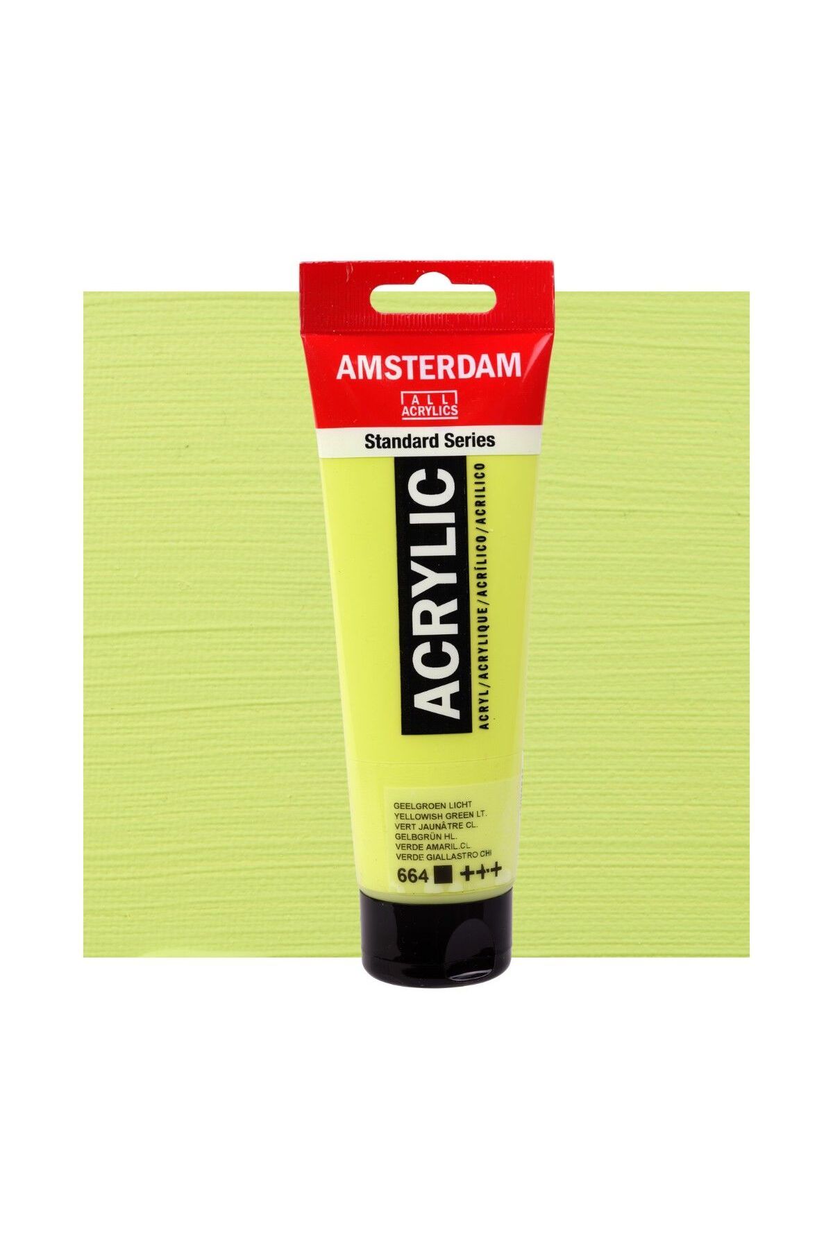 Talens Amsterdam Akrilik Boya 120ml 664 Yellowish Green Lt Yeni Renkler Acrylics Özel Profesyonel
