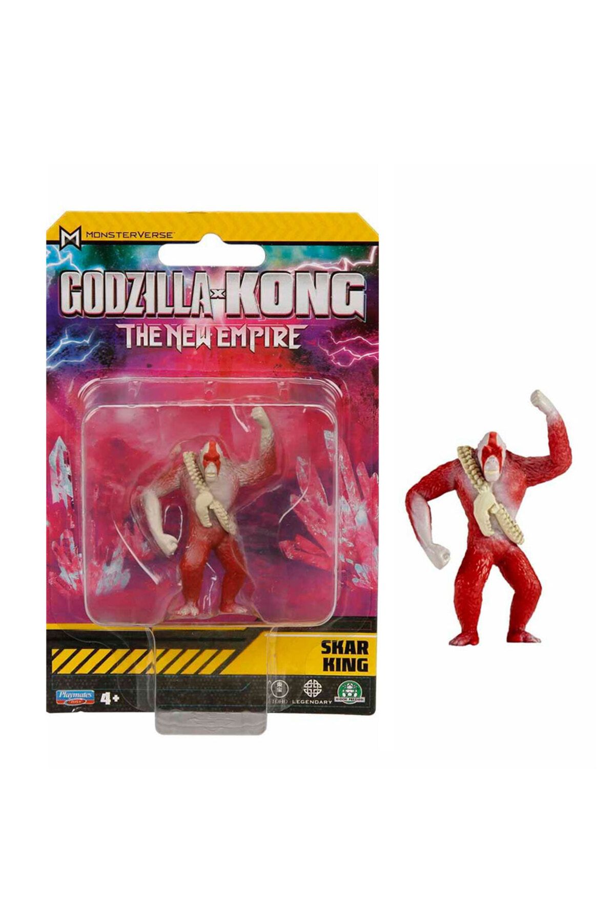 GODZILLA ve Kong Mini 8 cm Figür Skar King 35720