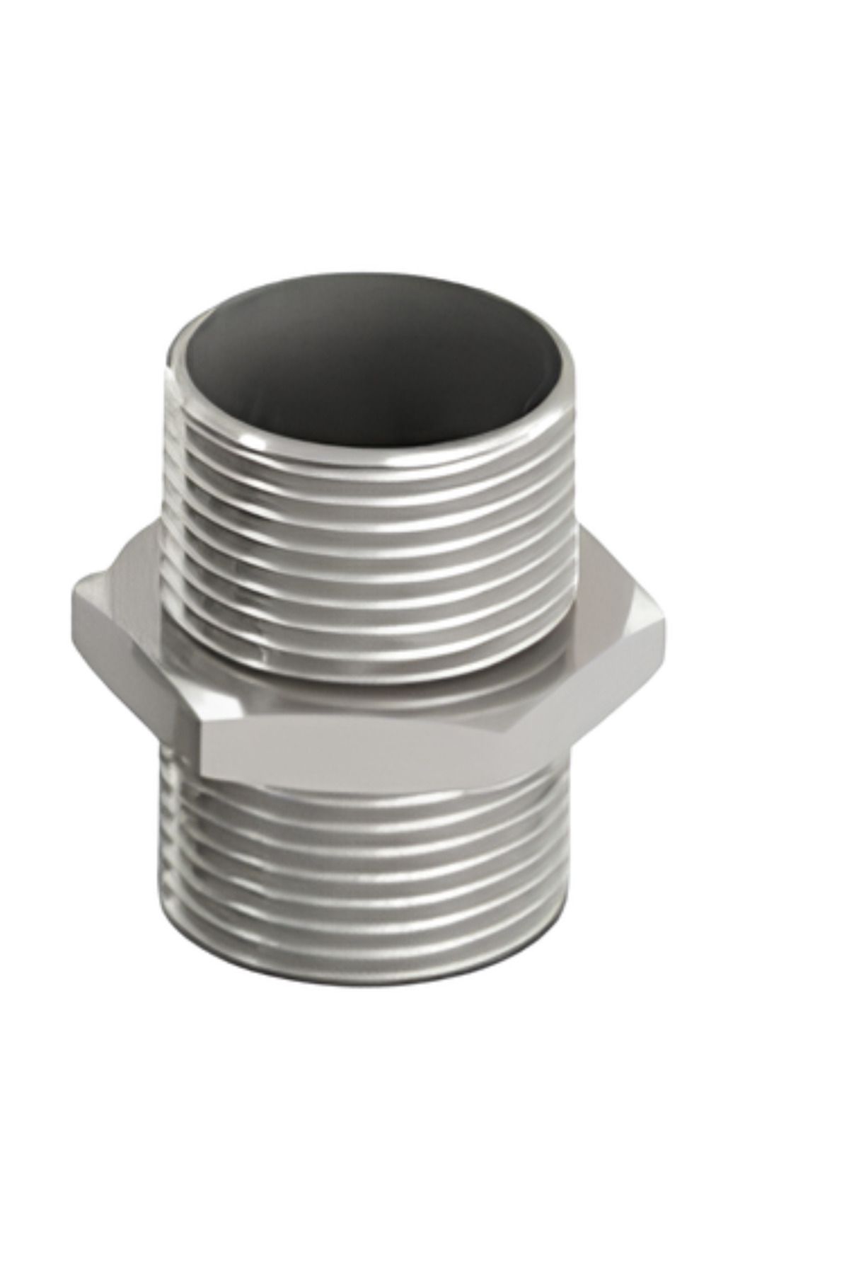 Guzel Machıne 1/4" PASLANMAZ HEX NİPEL 2 ADET