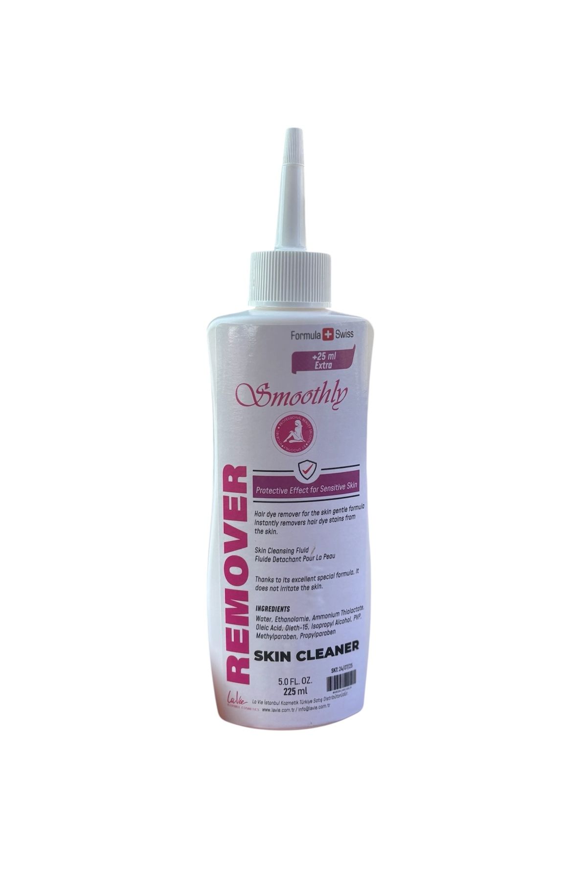 Smoothly Boya Silici / Boya Temizleyici / Saç Boyası Silici / Remover / Skin Cleaner 225 ml