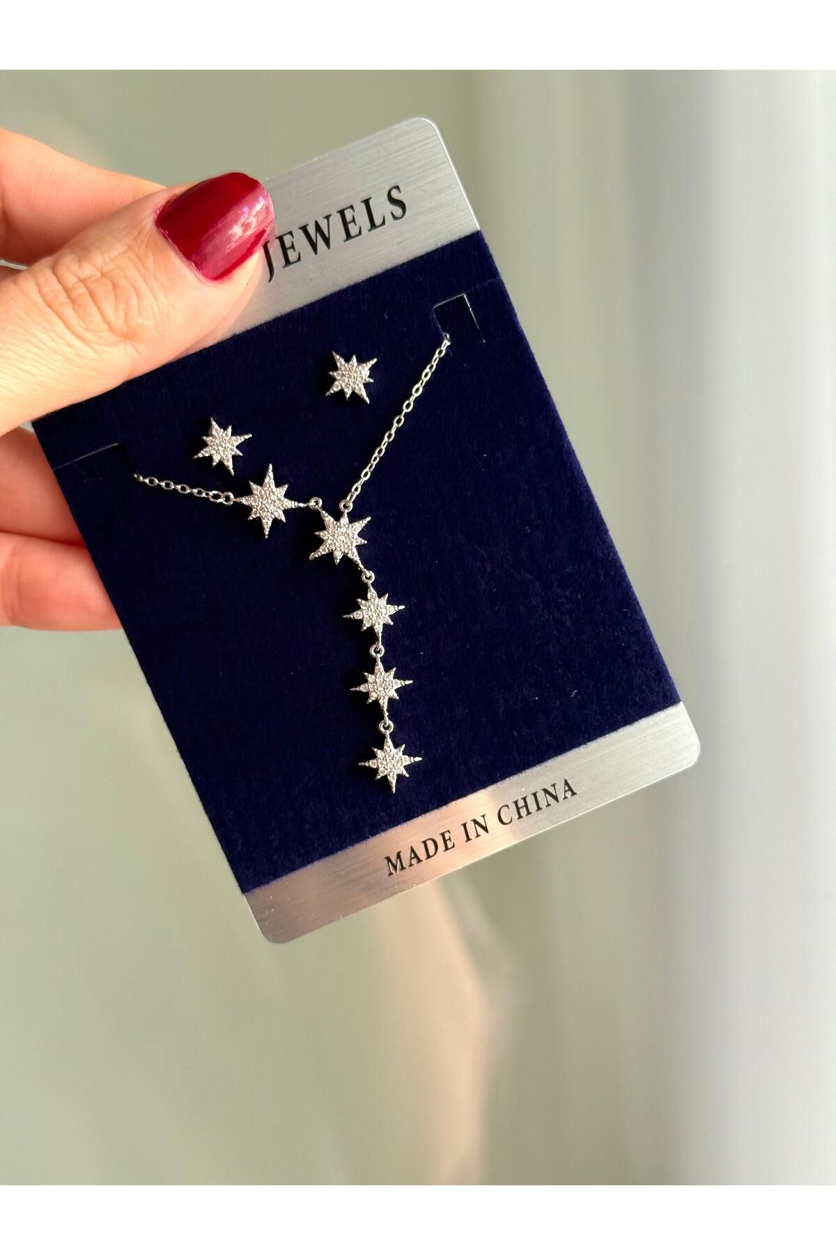 Nera Accessories Kolye ve Küpe Set