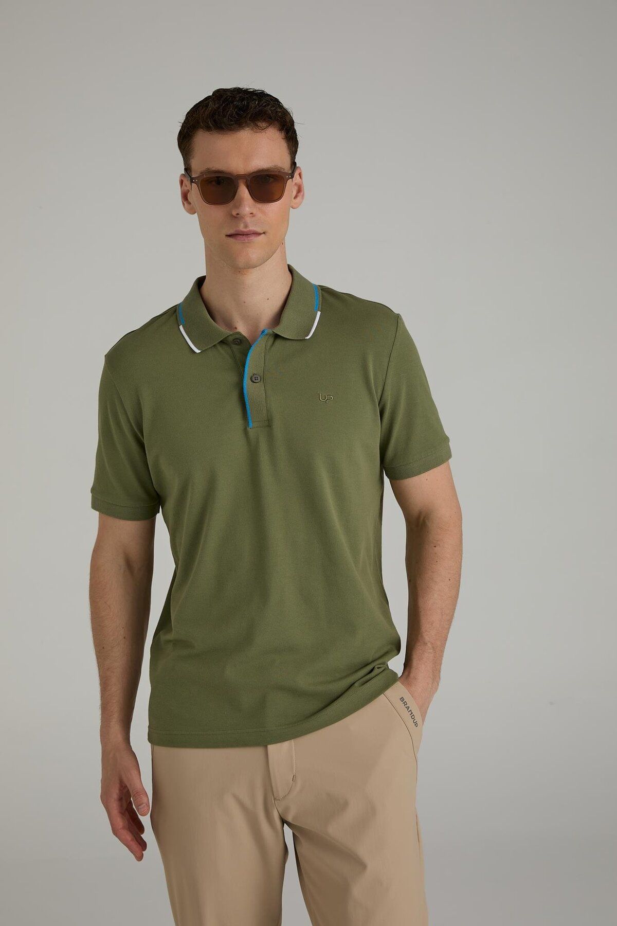 Brand Up BRANDUP Regular Fit Polo T-shirt