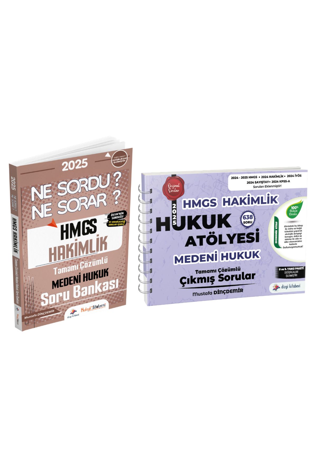 Dizgi Kitap Hukuk Atölyesi HMGS Hakimlik Ne Sordu Ne Sorar Medeni Hukuk Soru Bankası ve Çıkmış Sorular Seti