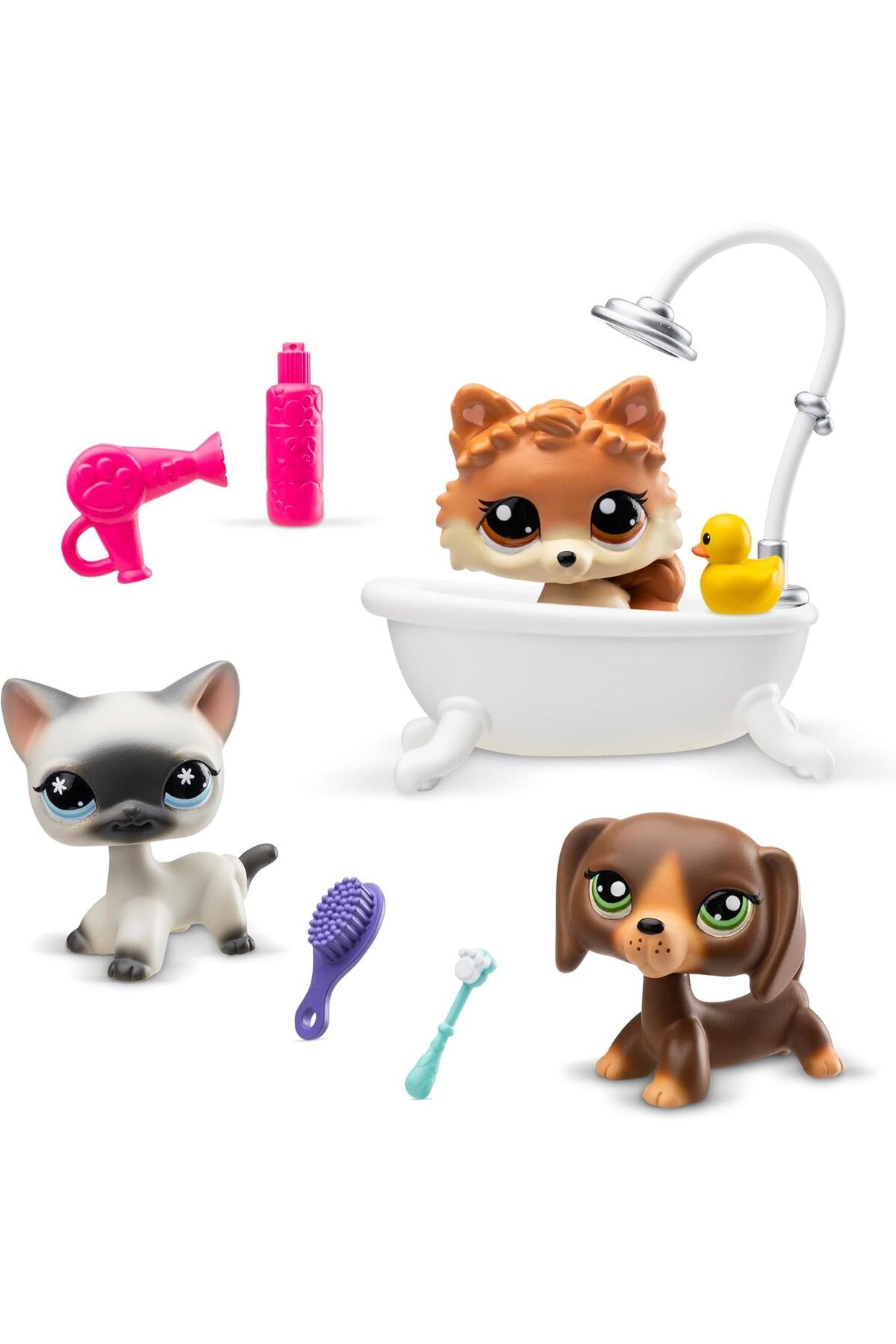 PREFTOYS Littlest Pet Shop - Grooming Spa Play Pack coffret ORİJİNAL BARKODLU