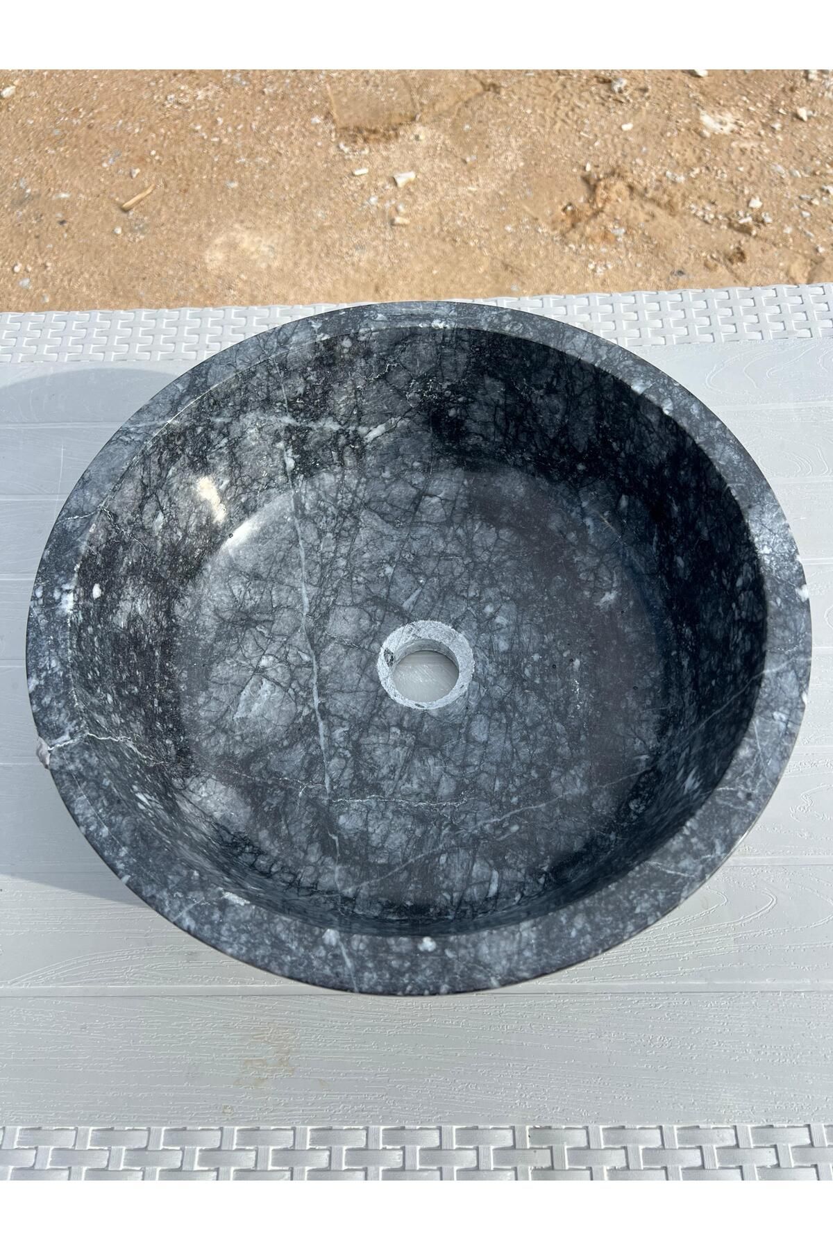 Home El Yapımı Özel Tasarım Mermer Lavabo 8