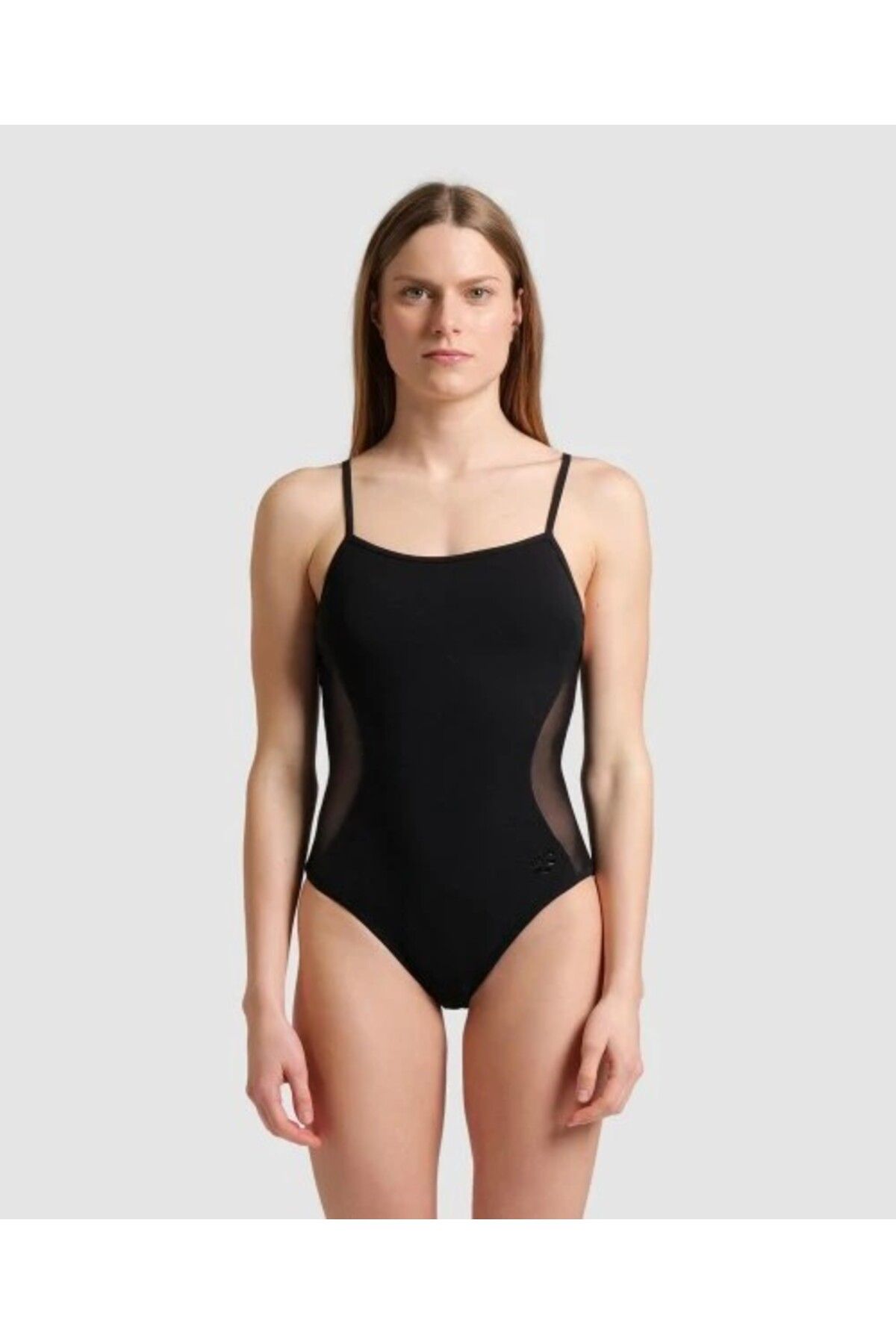 ARENA Mesh Panels Swimsuit Kadın Mayo
