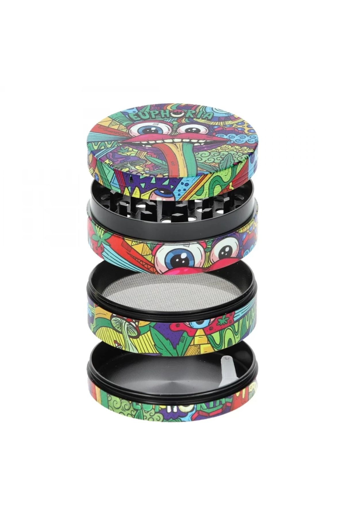 euphoria-Grinder Euphoria Vibrant Premium Metalic 4 Parti Ø63mm 2