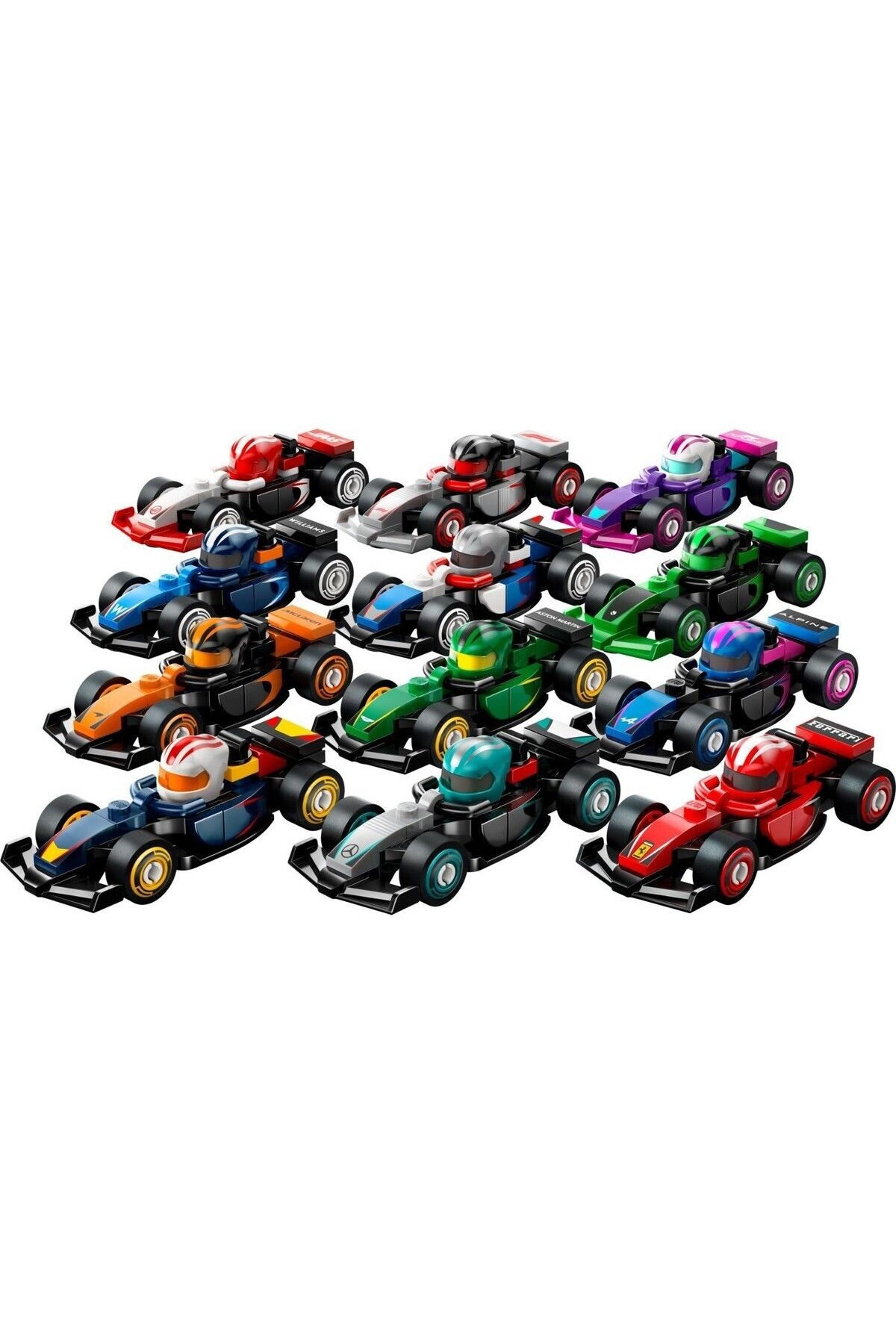LEGO Minifigure Lego 71049 Minifigures F1 Race Cars 12li Tam Set