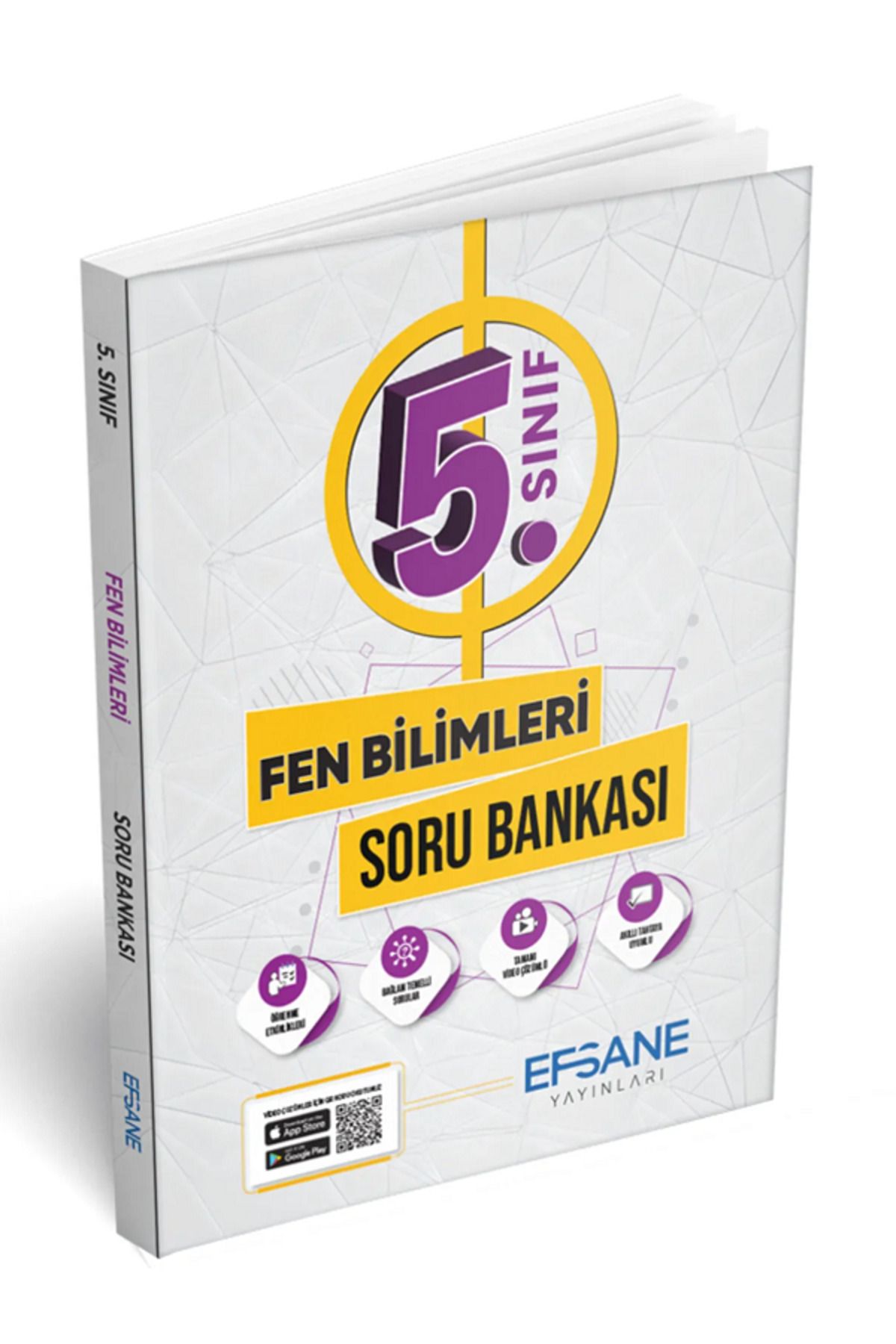 Efsane Yayınları 5.Sınıf Efsane Fen Bilimleri Soru Bankası / Öğrenme Etkinlikleri / Bağlam Temelli Sorular - Video Ç