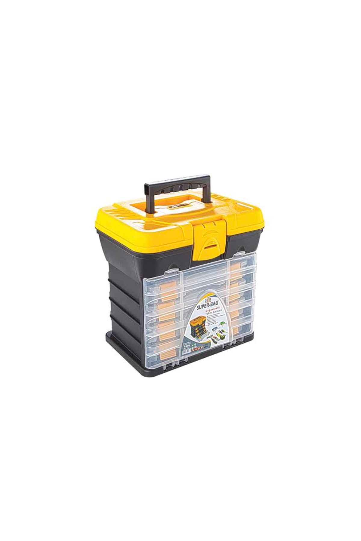 Skygo Super Bag ASR-2089 Organizerli Hobby Tabure / Takın Çantası