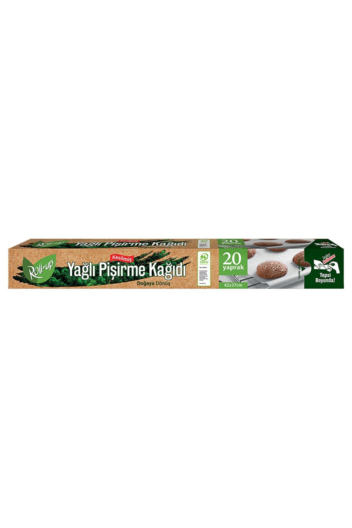 MATMEL Roll-Up Doğaya Dönüş (Pefc) Yağlı Pişirme Kağıdı 20'li