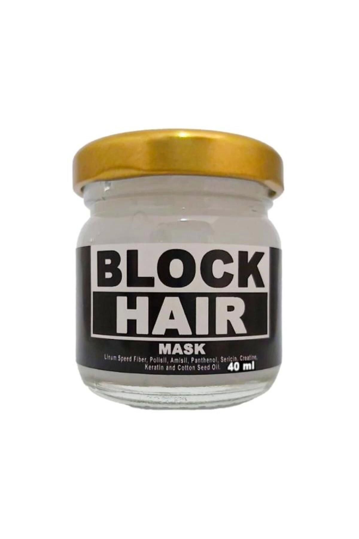 ÖYKÜ VE YİĞİT Block Hair Derinlemesine Canlılık Katan Saç Bakım Maskesi 40 ml