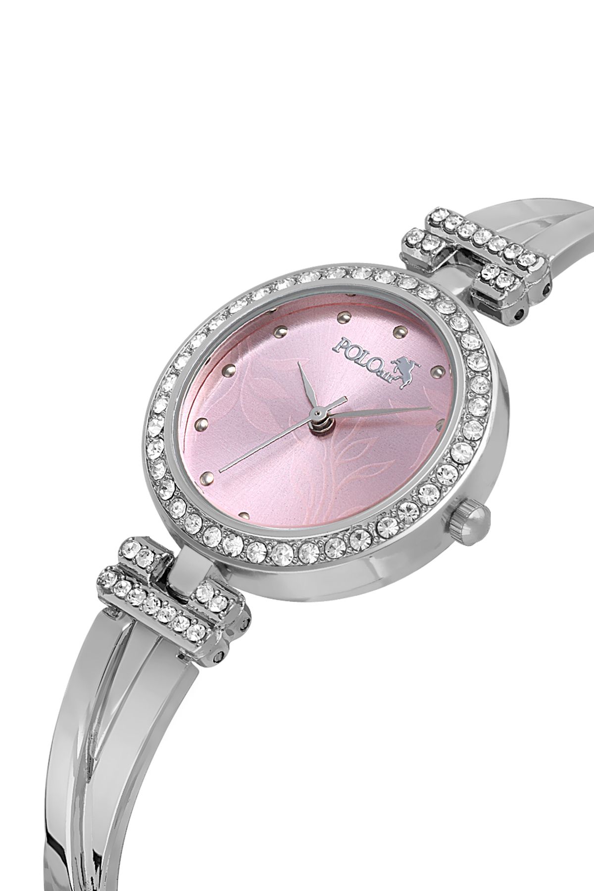 Polo Air Vintage Kadın Kol Saati Gümüş Pembe Renk PL-1534B4x