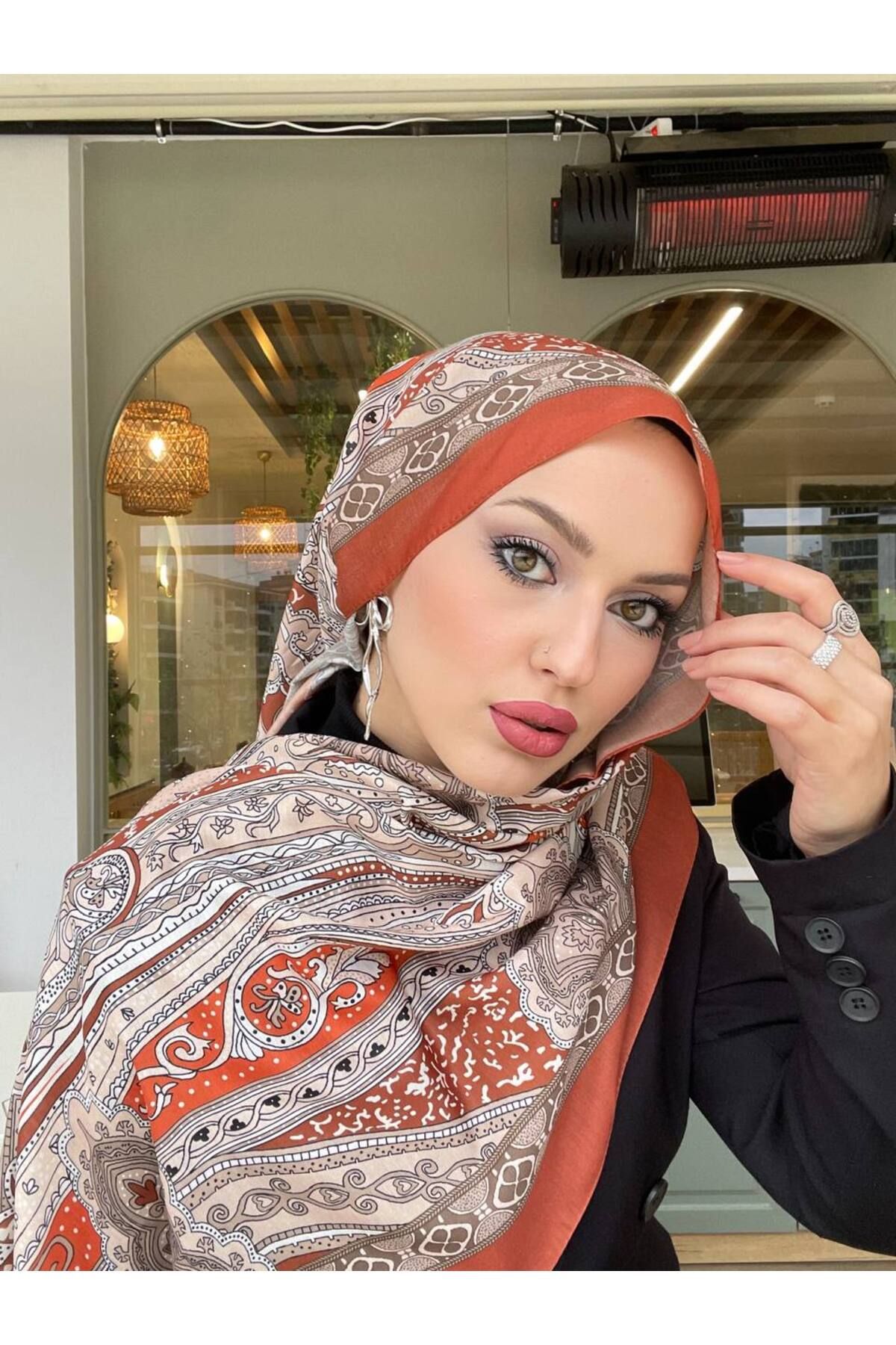 SAYRA Shawl Soft Pamuklu Etro Şal