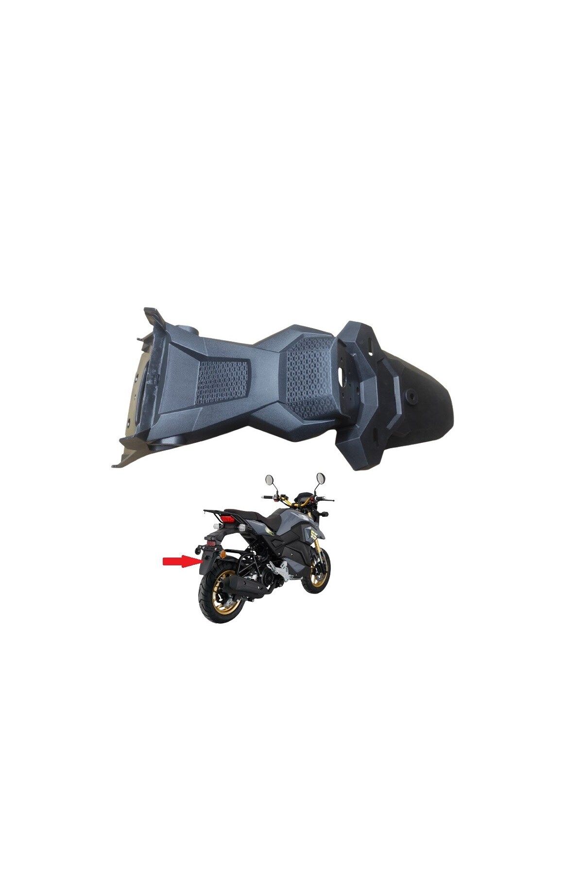 Yuki Hammer 50 / 125cc Arka Çamurluk