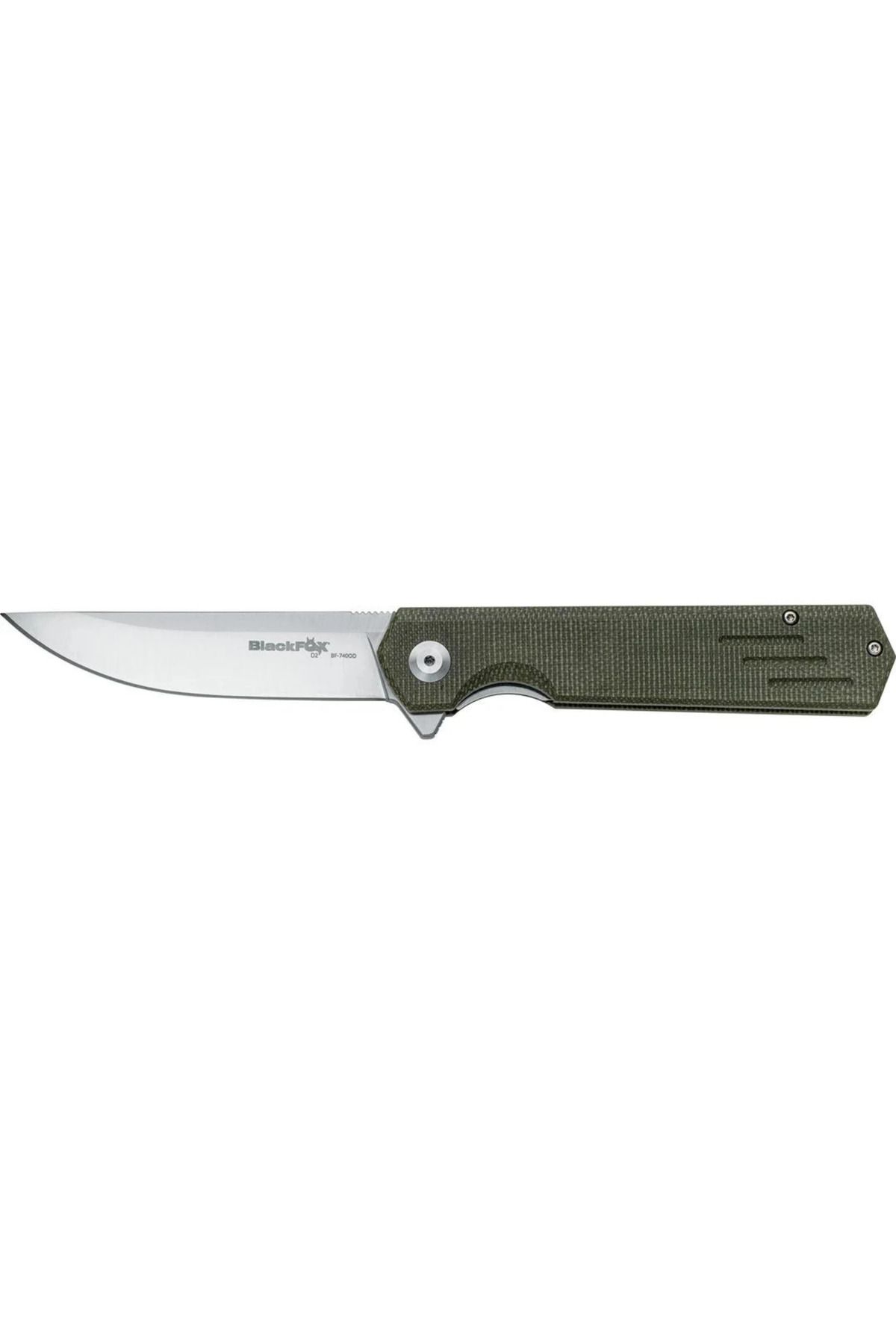 BLACKFOX Black Fox Revolver D2 OD Green Canvas Çakı