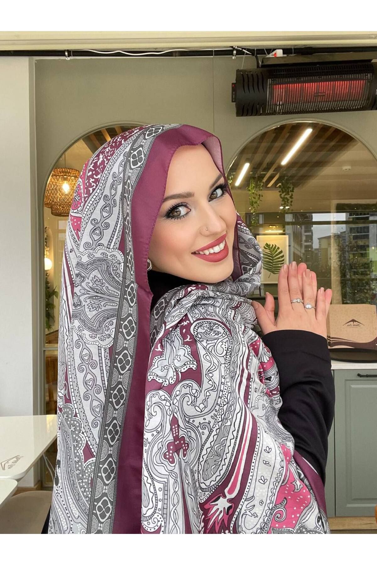 SAYRA Shawl Soft Pamuklu Etro Şal