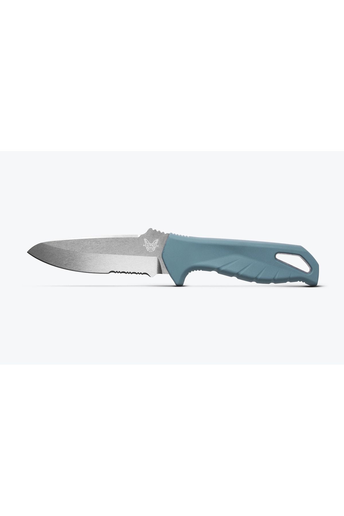 BENCHMADE Undercurrent™ Depth Blue Santoprene Serrated Magnacut Bıçak