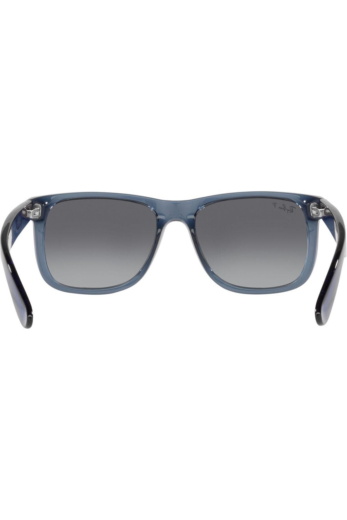 Ray-Ban-Ray-Ban Justin RB4165 6596/T3 – Polarizați, Albastru Transparent, Lentile Gri Gradient 3